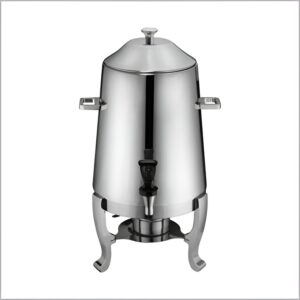 Non-leaking Coffee Urn W/CP Legs with 12-liter capacity.