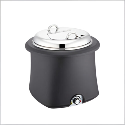 Galena electric soup warmer with a 13-liter capacity and 420W power.