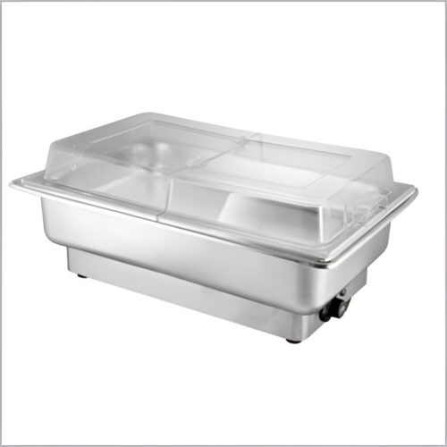 Electric SS Chafer Flip Top Cover 1