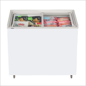 Haier Flat Glass Top freezer