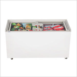 Haier Flat Glass Top freezer