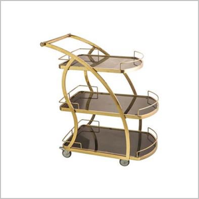 commercial liquor trolley