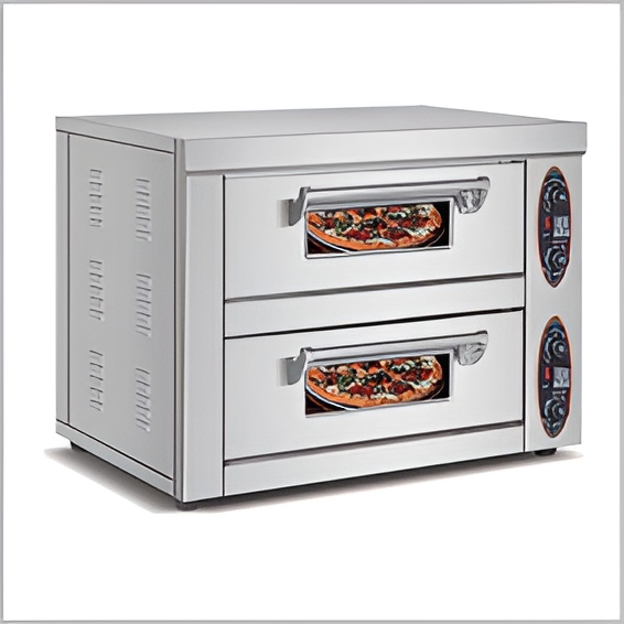 Pizza Oven Double Deck Double Tray RH 22 500x375 2