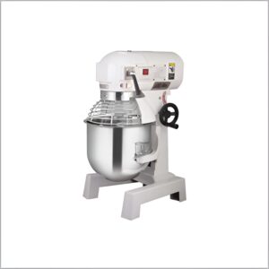 Planetary mixer with a 10-liter capacity, durable construction, and 500W power.