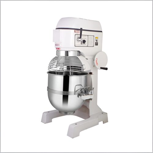 Planetary mixer with a 40-liter capacity, durable construction, and 2.2Kw power.