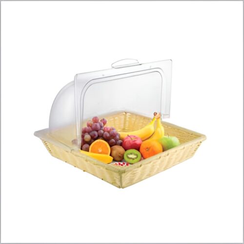 Square Poly Rattan Basket