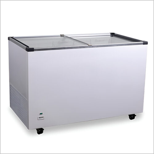 Glass Top freezer