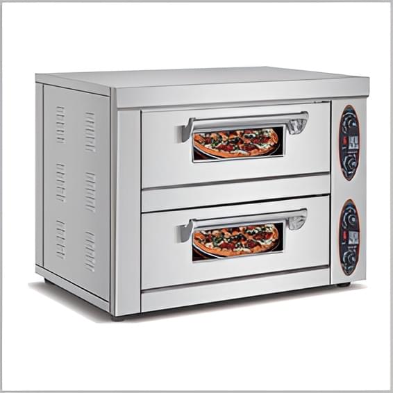 Pizza Oven Double Deck Double Tray, RH-22